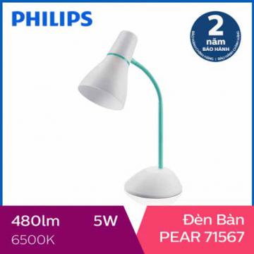 Đèn bàn, đèn học sinh chống cận LED Philips Pear 71567