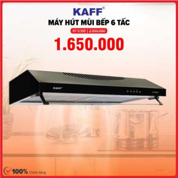 Xả kho máy hút mùi bếp 6 tấc Kaff KF-638B giá 1.650.000đ