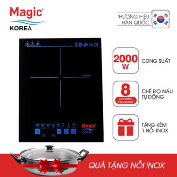 Bếp từ kèm nồi inox Magic Korea A46 - Hàng chính hãng