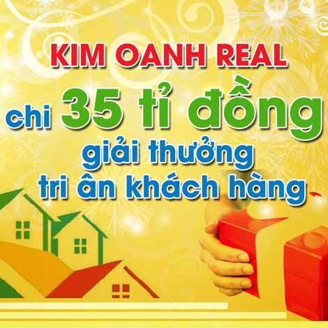 Kim Oanh Real chi 35 tỉ đồng giải thưởng tri ân khách hàng