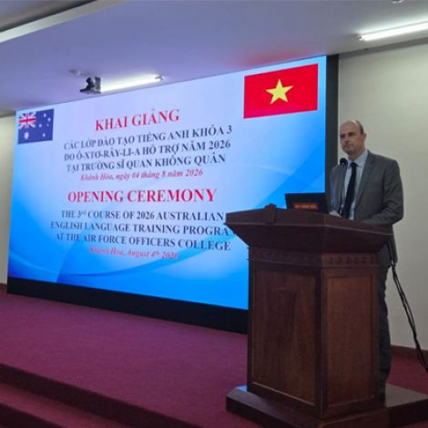 Thúc đẩy hợp tác quốc phòng Australia - Việt Nam thông qua đào tạo tiếng Anh
