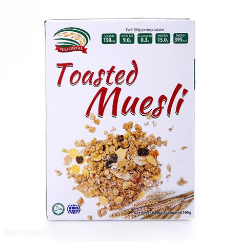 Hộp ngũ cốc sạch dinh dưỡng Vinacereal Muesli