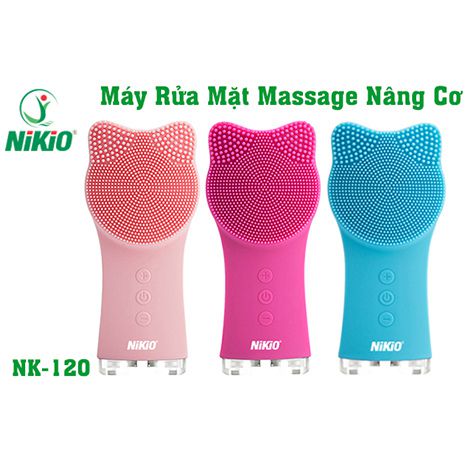 Máy rửa mặt massage nâng cơ Nikio NK-120 - Hàng cao cấp