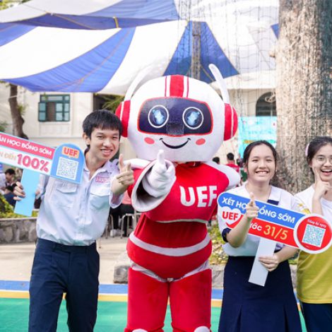 UEF bắt đầu nhận hồ sơ xét học bổng theo điểm học kỳ 1 lớp 12