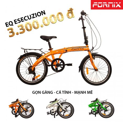 Xe đạp gấp Fornix gọn gàng và cá tính