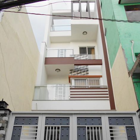 Nhà mới xây 2 mặt tiền đường Khuông Việt quận Tân Phú