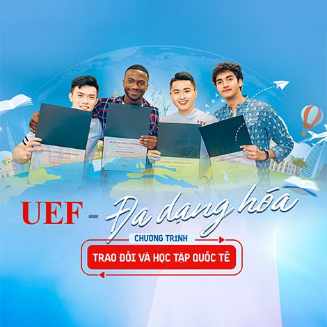 UEF - Đa dạng hóa chương trình trao đổi và học tập quốc tế
