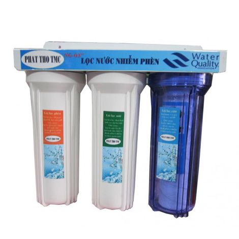 Bộ lọc nước máy sinh hoạt 3 ly 10 inch