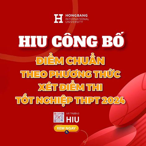 HIU công bố điểm chuẩn ĐH chính quy năm 2024