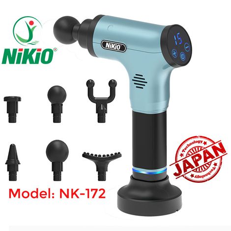 Máy massage cầm tay sử dụng pin sạc Nikio NK-172