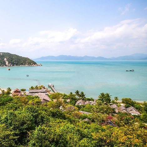 Chốn xanh bình yên giữa vịnh Ninh Vân - Nơi lãng mạn ngắm hoàng hôn dần buông