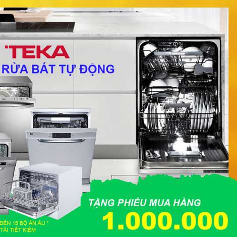 Máy rửa bát độc lập Teka LP9 850 inox