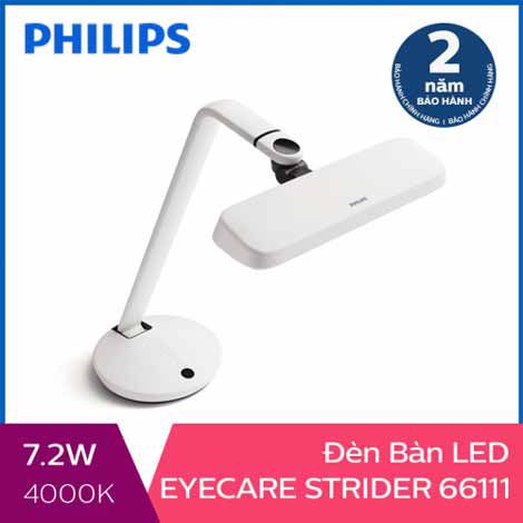 Đèn bàn, đèn chống cận Philips LED EyeCare Strider 66111 7.2W