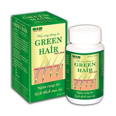Trị rụng tóc với Green Hair hiệu quả nhờ khác biệt