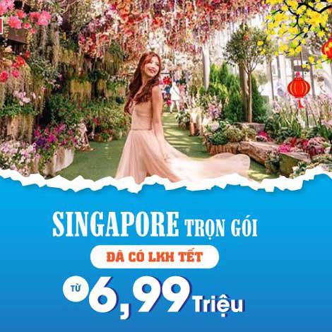 Ưu đãi tour Singapore dịp cuối năm giá từ 6,99 triệu đồng