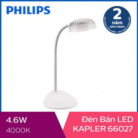 Đèn bàn, đèn học chống cận Philips LED Kapler 66027 4.6W