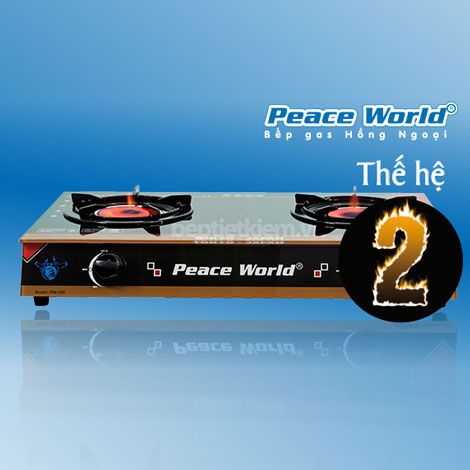 Bếp gas hồng ngoại hâm cao cấp Peace World