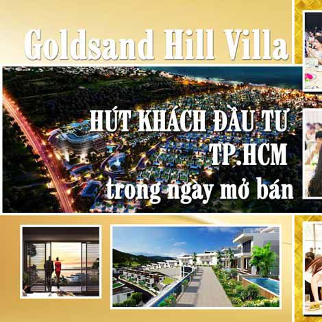 Goldsand Hill Villa hút khách đầu tư TP.HCM trong ngày mở bán