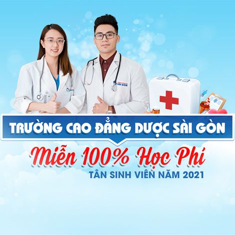 Trường Cao đẳng Dược Sài Gòn miễn 100% học phí tân sinh viên năm 2021