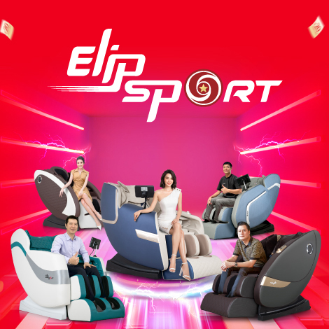 Ghế massage ELIPSPORT sale đồng giá 22.5 triệu trong tuần lễ vàng tháng 3