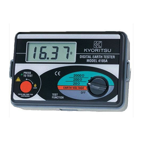 Đồng hồ đo điện trở đất Kyoritsu 4105A Nhật Bản