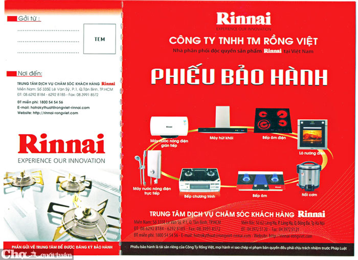 Bếp gas Rinnai RV-640A(GF) Bếp gas Rinnai RV-640A(GF)
