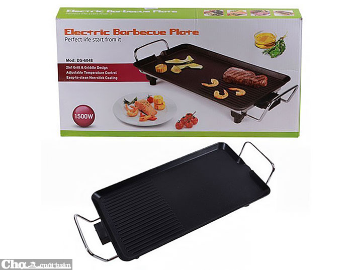 Vỉ nướng điện Electric Barbecue DS 6048 Vỉ nướng điện Electric Barbecue DS 6048