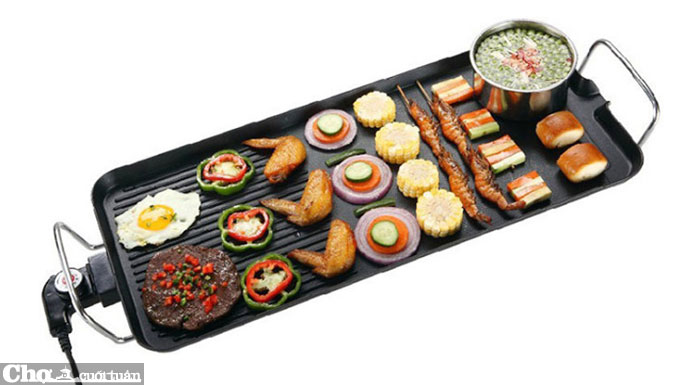 Vỉ nướng điện Electric Barbecue DS 6048 Vỉ nướng điện Electric Barbecue DS 6048