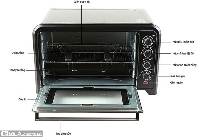 Lò nướng Sanaky VH 109N Lò nướng Sanaky VH 109N