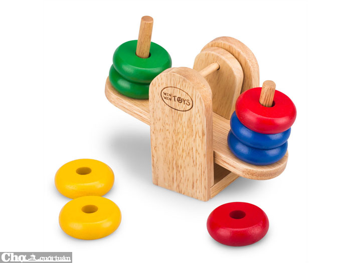 Đồ chơi bằng gỗ cân bập bênh Winwintoys 61072