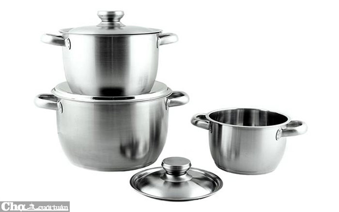 Bộ nồi inox 3 đáy Fivestar FS06C2