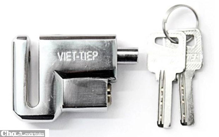 Khóa phanh đĩa xe máy chống trộm Việt Tiệp 06972
