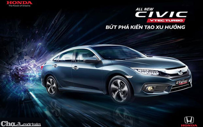 Chứng nhận an toàn 5 sao của Honda Civic thế hệ thứ 10