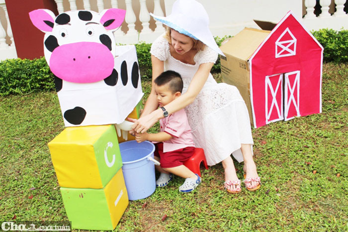 Cùng bé khám phá “Funny Farm” tại trường Saigon Academy