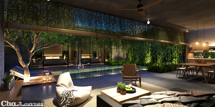 Độc đáo với biệt thự nghỉ dưỡng The Coast Villas
