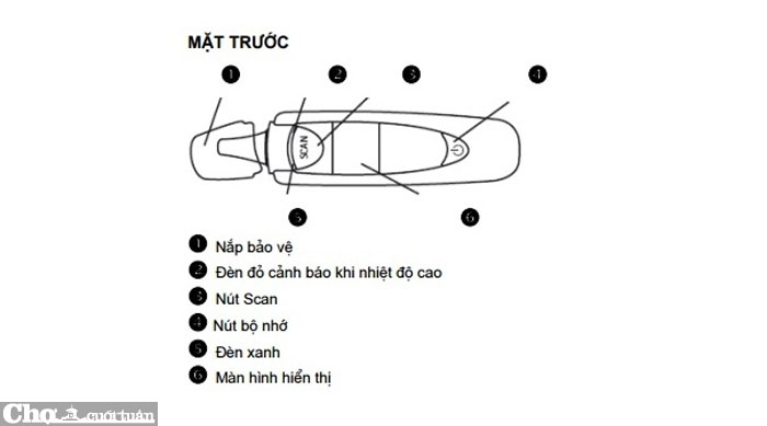 Nhiệt kế điện tử đo tai Beurer FT55