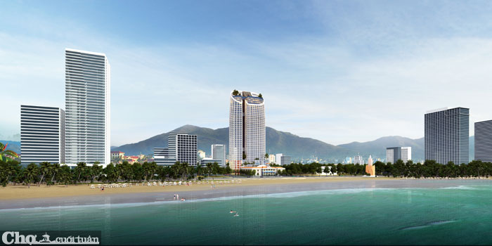 Trải nghiệm với hồ bơi vô cực đáy kính tại Panorama Nha Trang