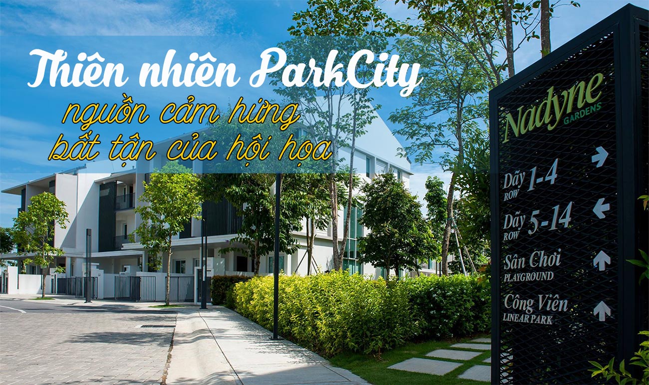 Thiên nhiên ParkCity - nguồn cảm hứng bất tận của hội họa