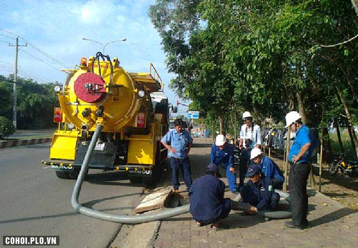 Dịch vụ thông tắc cống uy tín tại Hoàng Quốc Việt