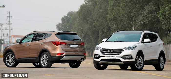 Hyundai SantaFe 2017 khuyến mãi giảm giá đến 230 triệu đồng