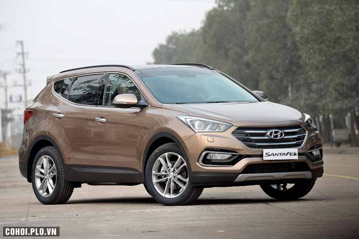 Hyundai SantaFe 2017 khuyến mãi giảm giá đến 230 triệu đồng