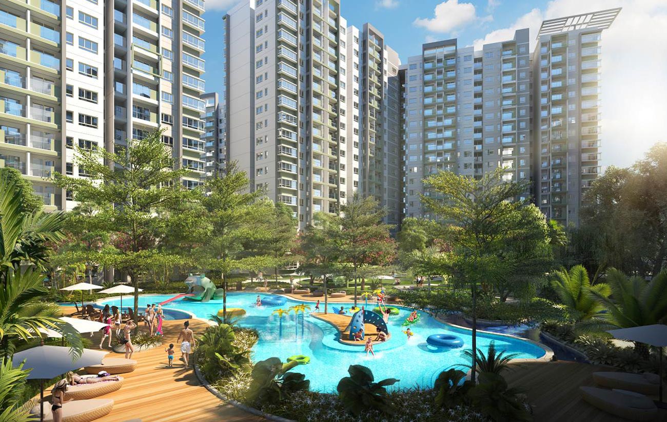 Các dự án tiện ích nội khu thu hút nhiều khách hàng