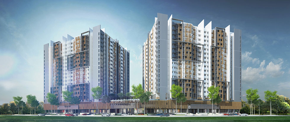 Không gian sống như resort tại tổ hợp 5 sao Topaz Twins