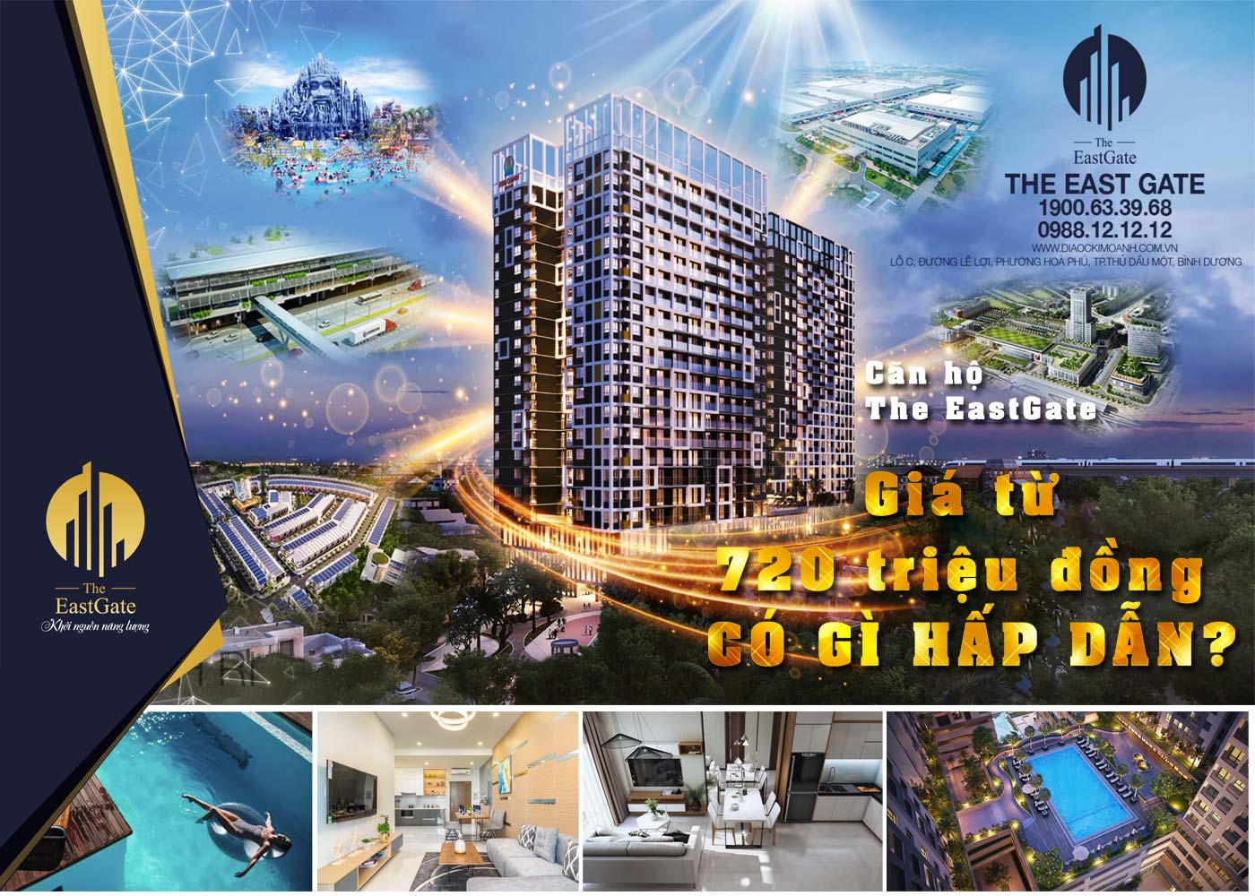 Căn hộ The EastGate giá từ 720 triệu đồng có gì hấp dẫn - Ảnh 1 Căn hộ The EastGate giá từ 720 triệu đồng có gì hấp dẫn - Ảnh 1