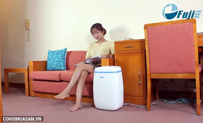 Máy hút ẩm phòng ngủ, văn phòng, gia đình FujiE HM-614EB - Ảnh 2 Máy hút ẩm phòng ngủ, văn phòng, gia đình FujiE HM-614EB - Ảnh 2