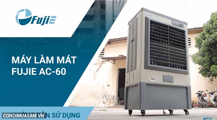 Quạt hơi nước, máy làm mát điều hòa không khí FujiE AC-60 - Ảnh 1 Quạt hơi nước, máy làm mát điều hòa không khí FujiE AC-60 - Ảnh 1