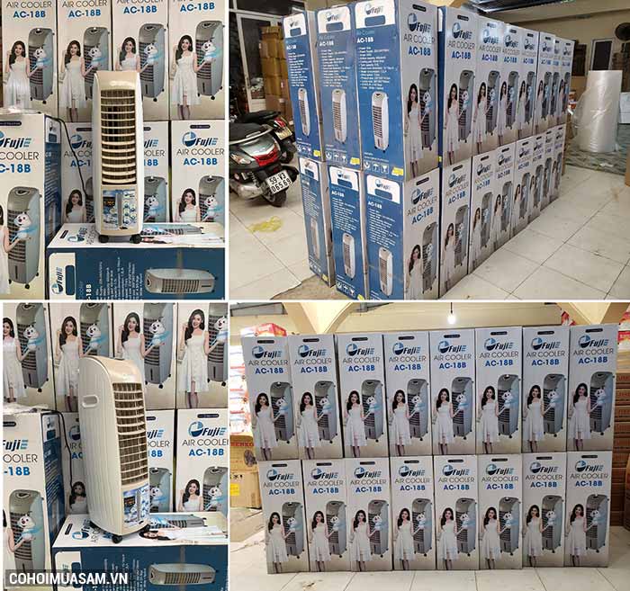 Quạt hơi nước, máy làm mát điều hòa không khí FujiE AC-60 - Ảnh 10 Quạt hơi nước, máy làm mát điều hòa không khí FujiE AC-60 - Ảnh 10