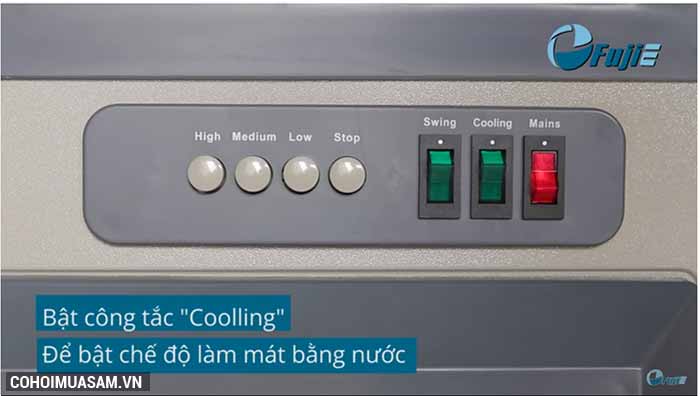 Quạt hơi nước, máy làm mát điều hòa không khí FujiE AC-60 - Ảnh 3 Quạt hơi nước, máy làm mát điều hòa không khí FujiE AC-60 - Ảnh 3