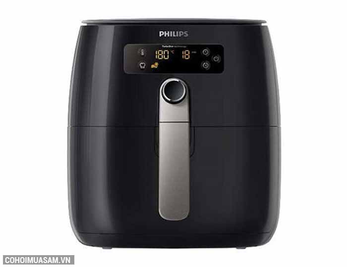 Nồi chiên không dầu Philips HD9643 chính hãng - Ảnh 1 Nồi chiên không dầu Philips HD9643 chính hãng - Ảnh 1