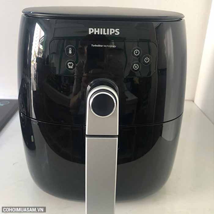 Nồi chiên không dầu Philips HD9643 chính hãng - Ảnh 6 Nồi chiên không dầu Philips HD9643 chính hãng - Ảnh 6